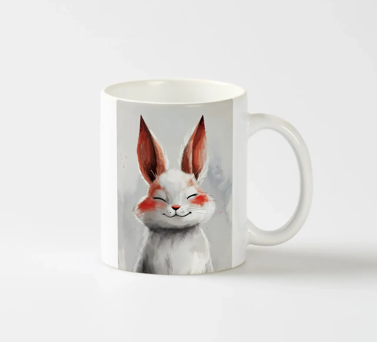 Coniglio della serenità tazza in ceramica da Manh beo