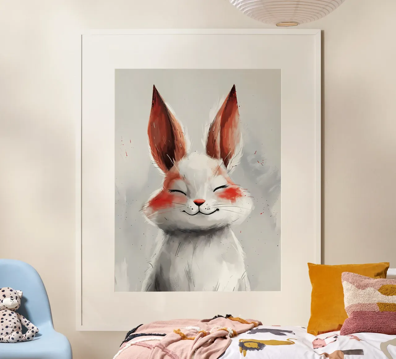 Serenity Rabbit hahnemühle by Manh beo