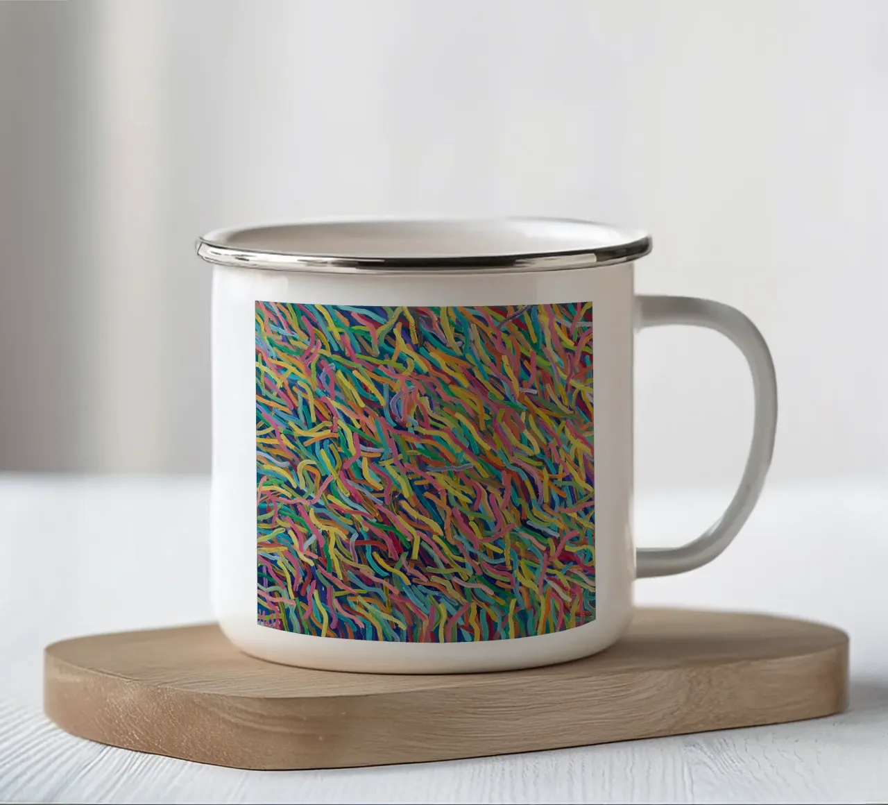 Il racconto di Aura tazza in smalto da Helen Joynson