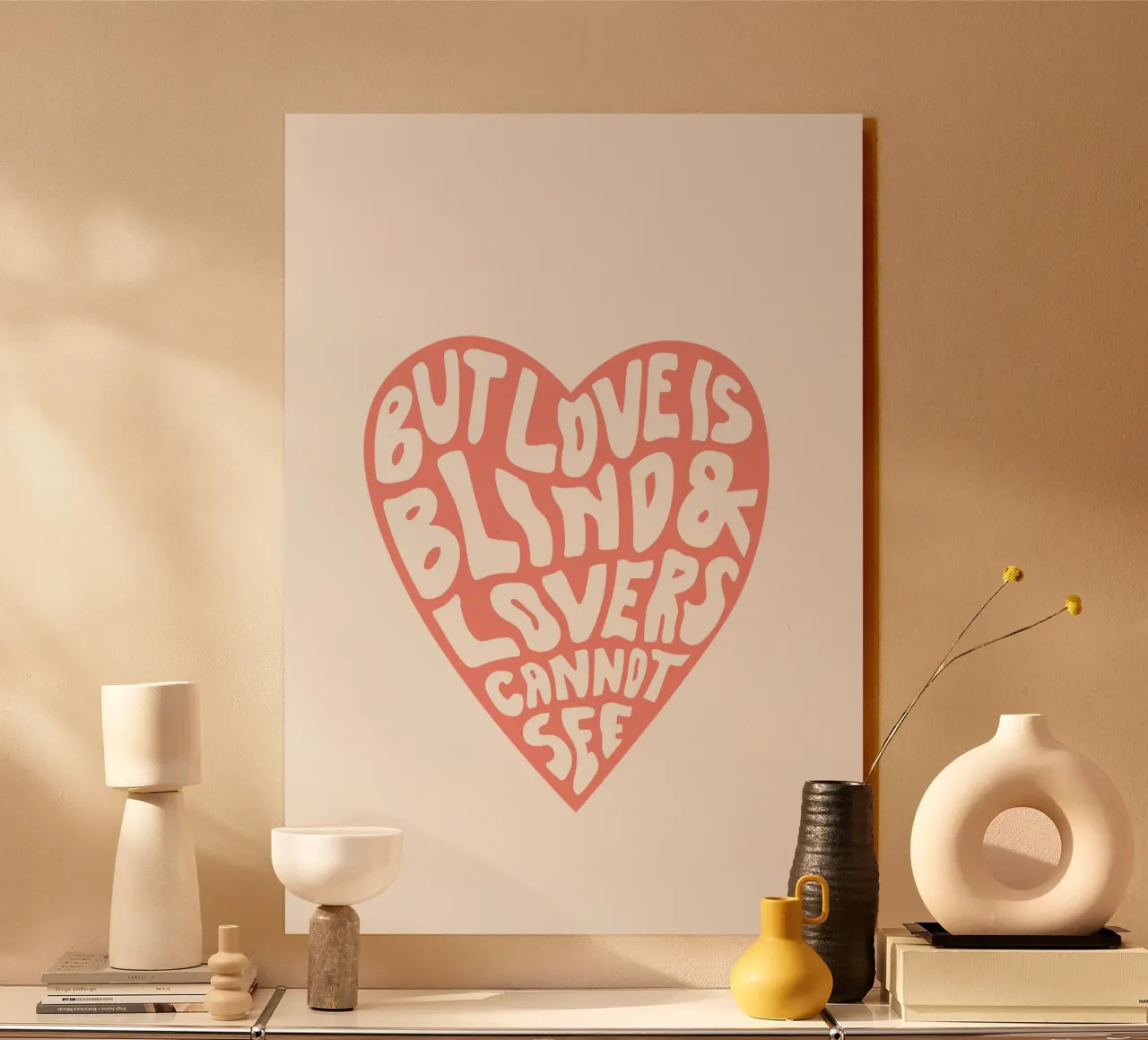 Cuore e anima alluminio dibond da Studio Mooodz