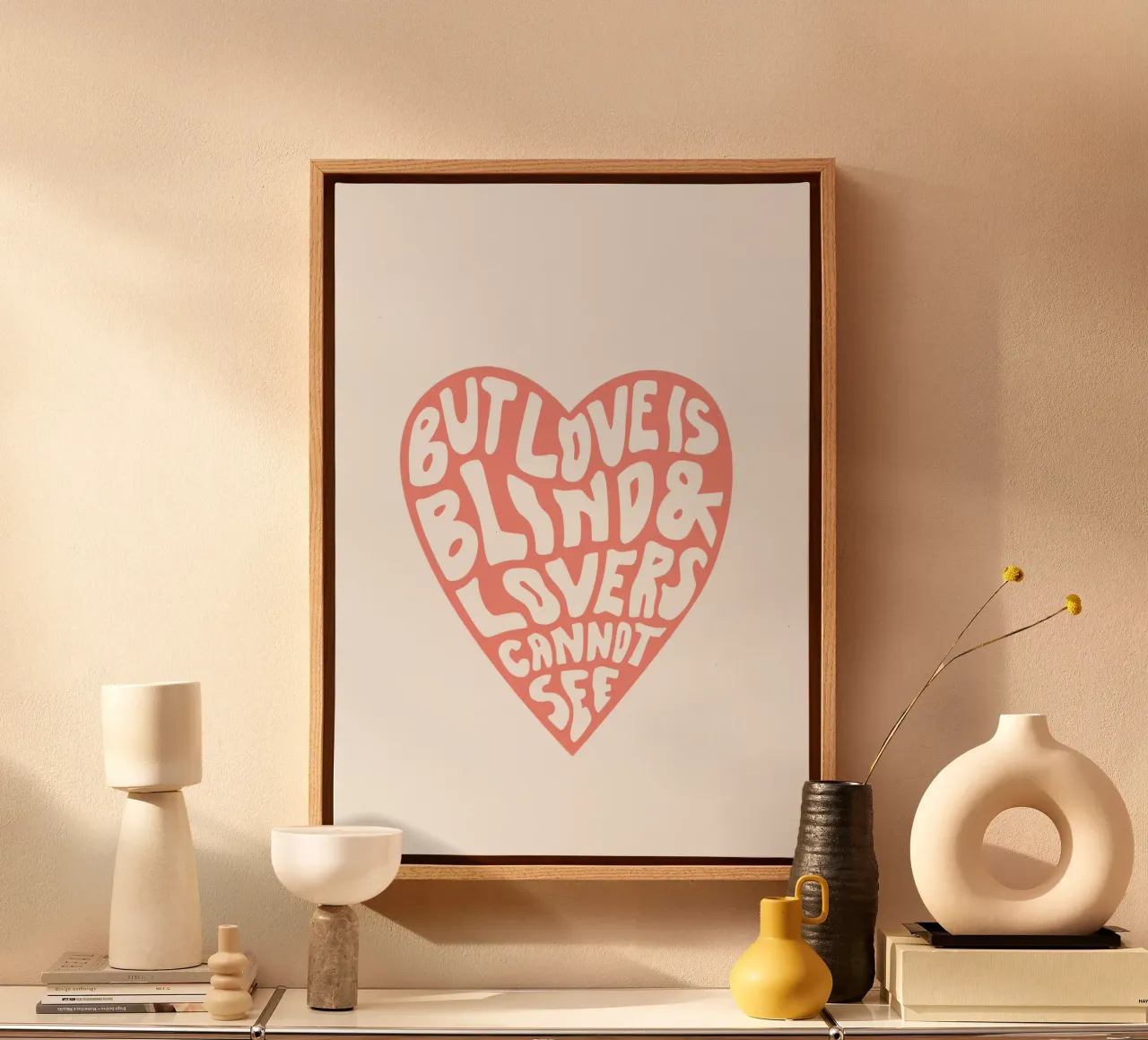 Cuore e anima tela da Studio Mooodz