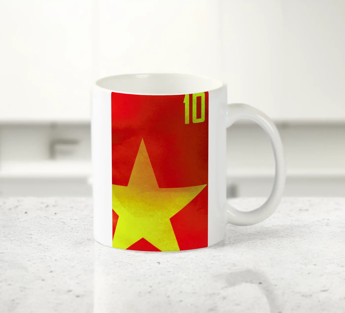Spain ceramic mug by David Curry