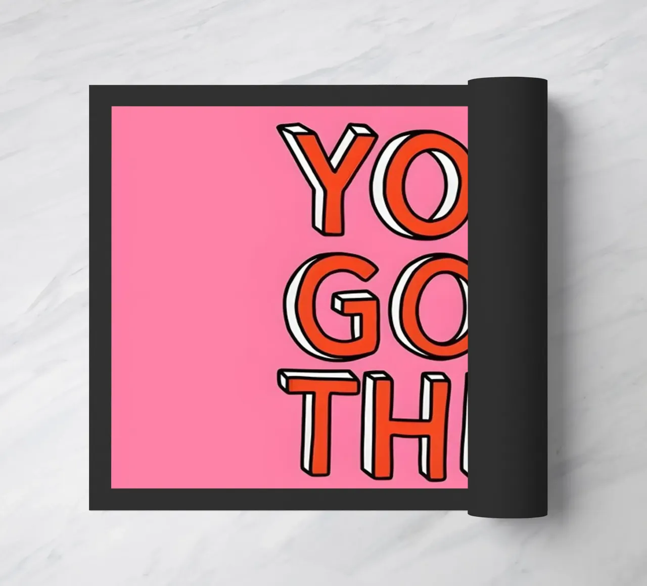 Mutmacher Fußmatte von Studio Mooodz