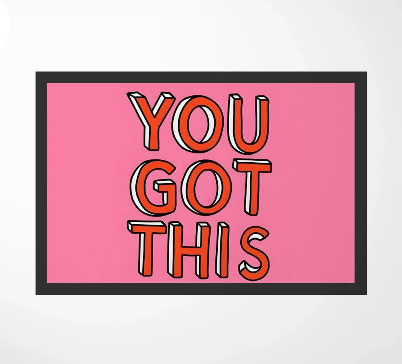 Mutmacher Fußmatte von Studio Mooodz