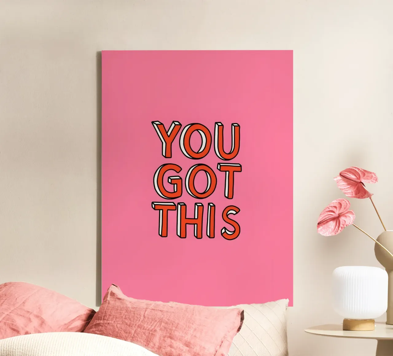 Mutmacher Leinwand von Studio Mooodz