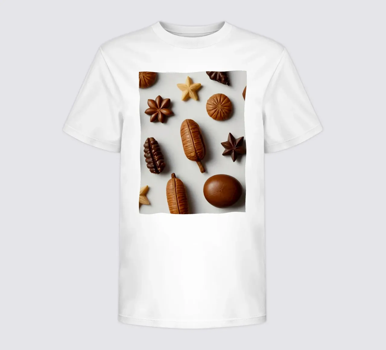 Sortiment sortierter Pralinen auf hellem Hintergrund Kinder T-Shirt von DesignDoodle