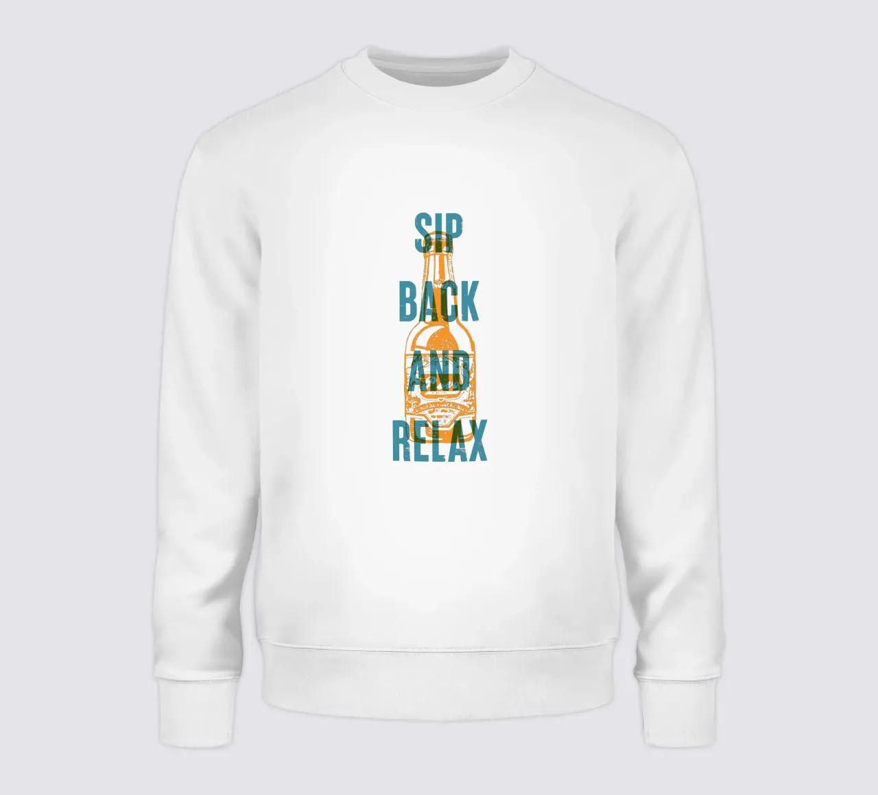 Nip achterover en ontspan sweatshirt van Vintagrafica