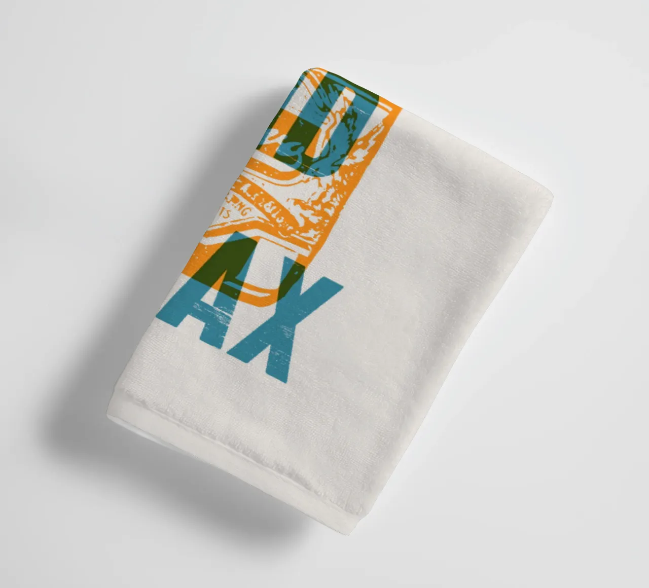 Nip achterover en ontspan badhanddoek van Vintagrafica