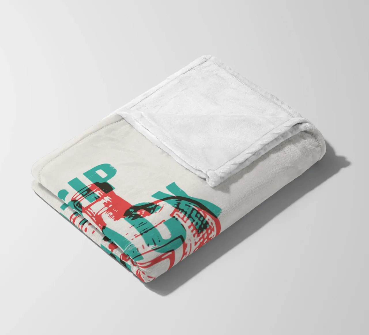 Nip achterover en ontspan fleecedeken van Vintagrafica