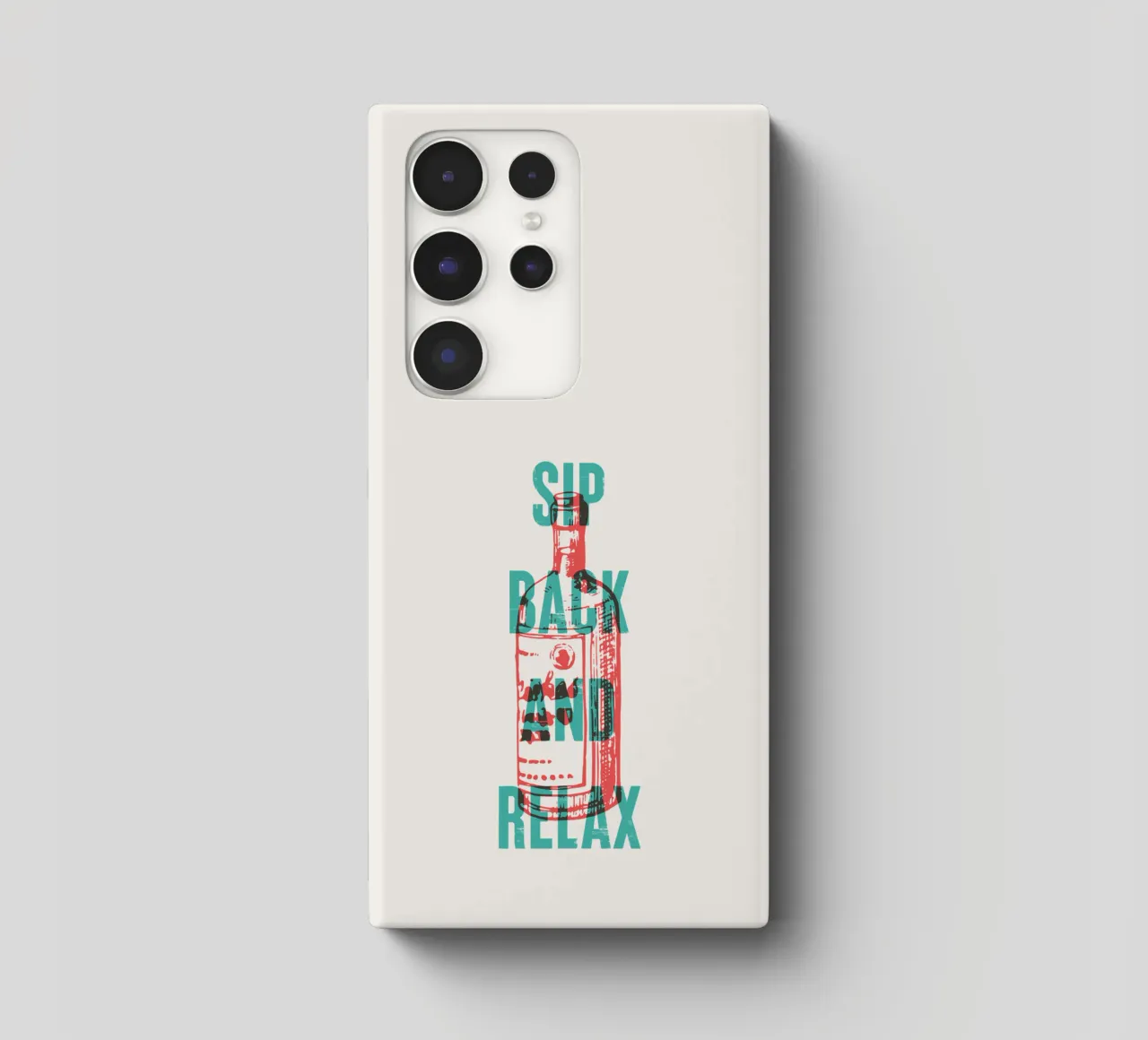 Nip achterover en ontspan samsung hoesje van Vintagrafica