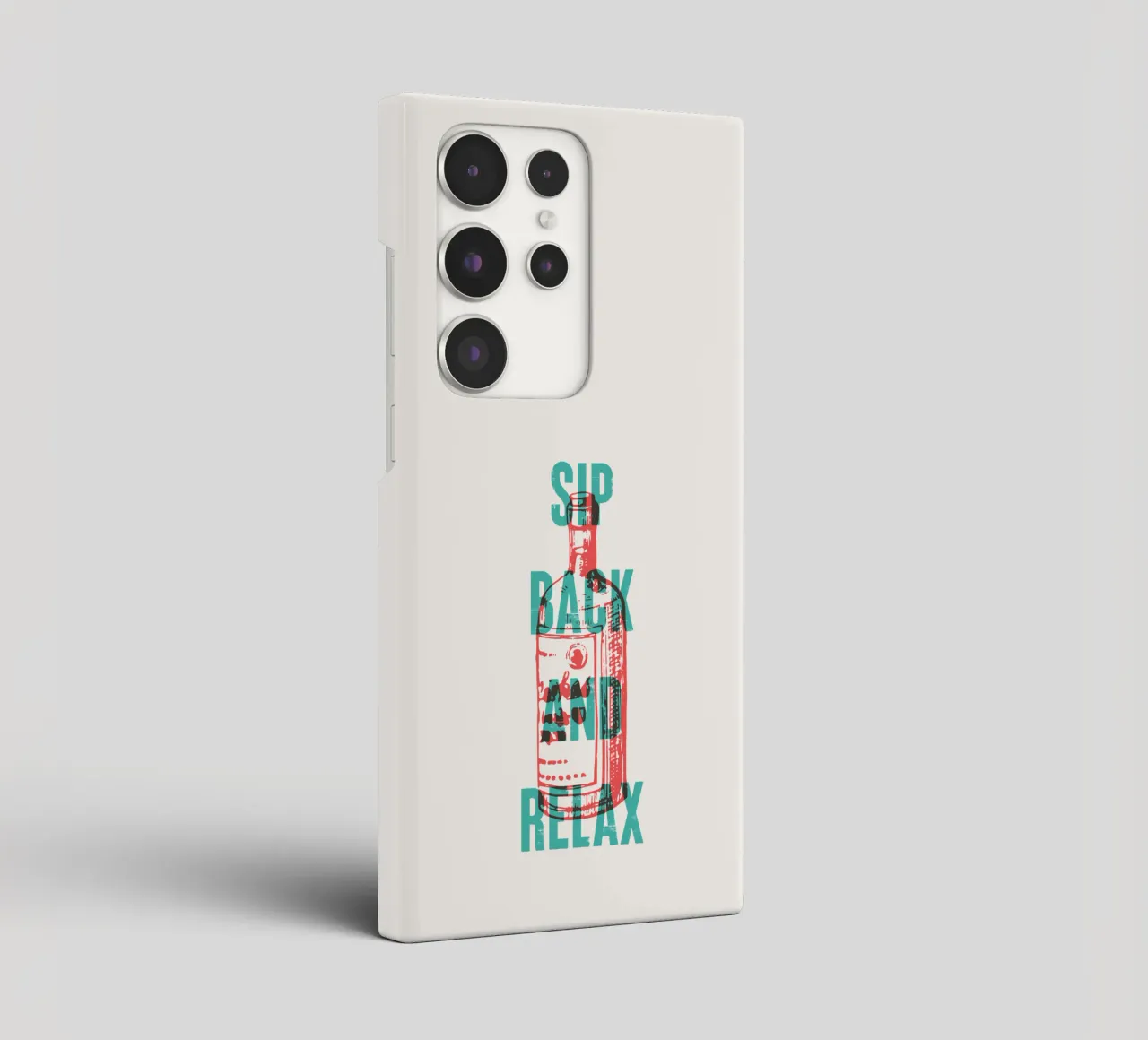 Nip achterover en ontspan samsung hoesje van Vintagrafica