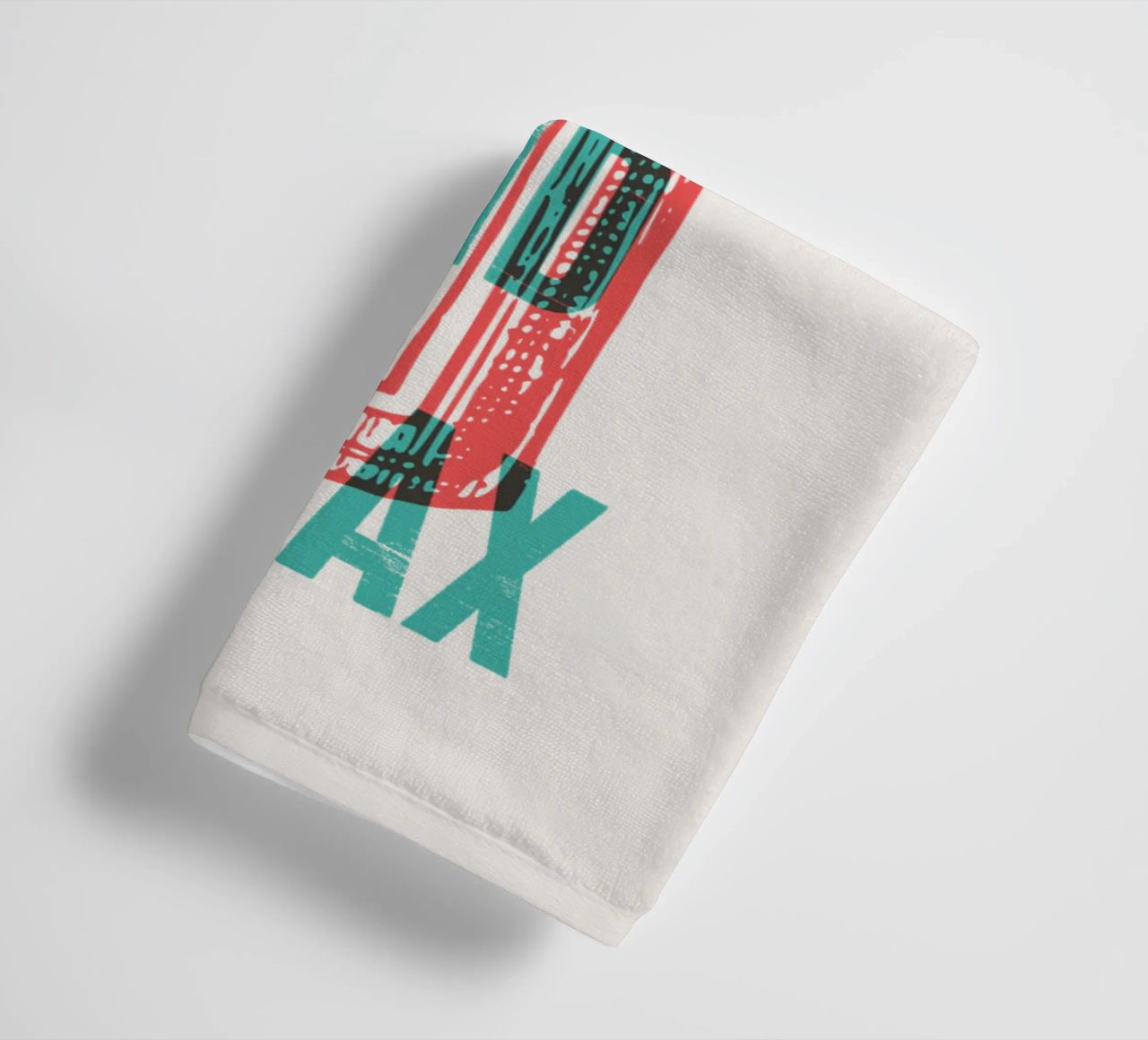 Sip back and relax towel by Vintagrafica