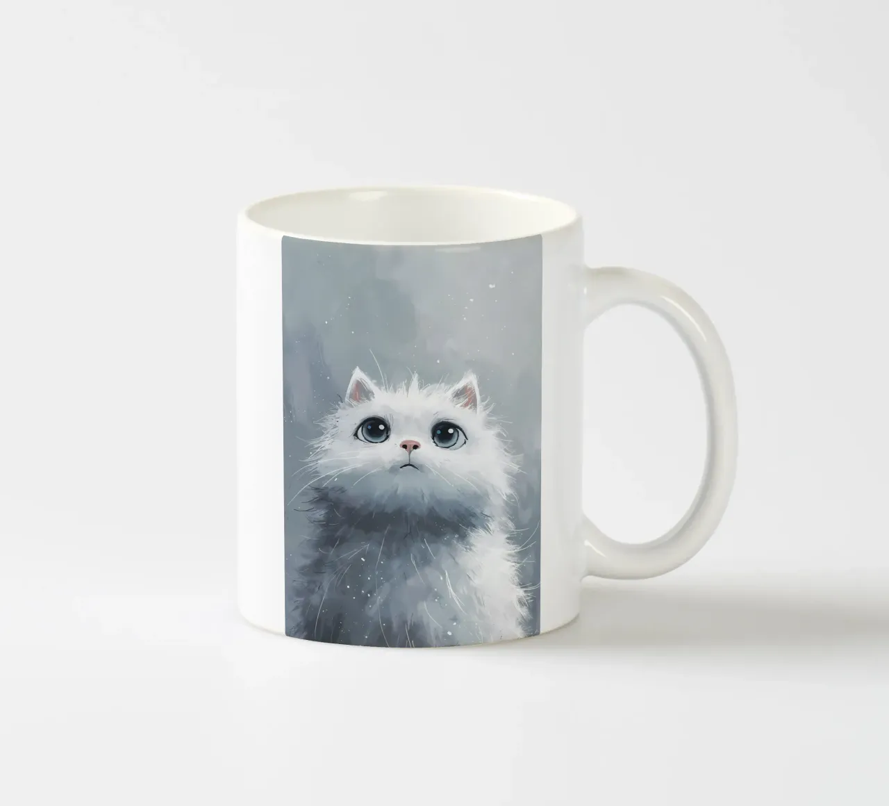 Gufo zaffiro assopito tazza in ceramica da Manh beo