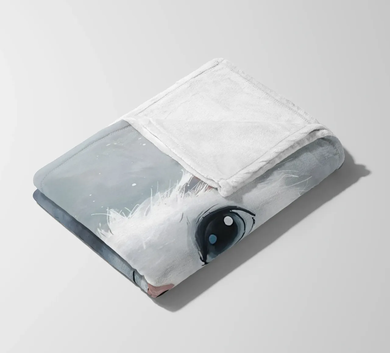 Gufo zaffiro assopito coperta in pile da Manh beo