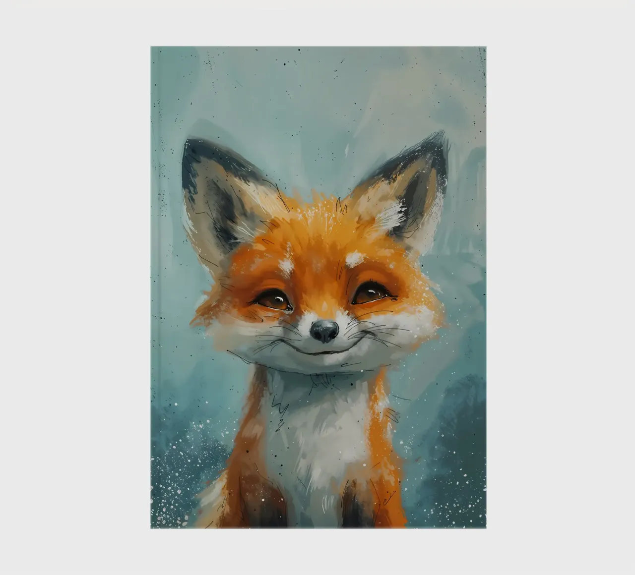 Sly Fox Grin notebook by Manh beo