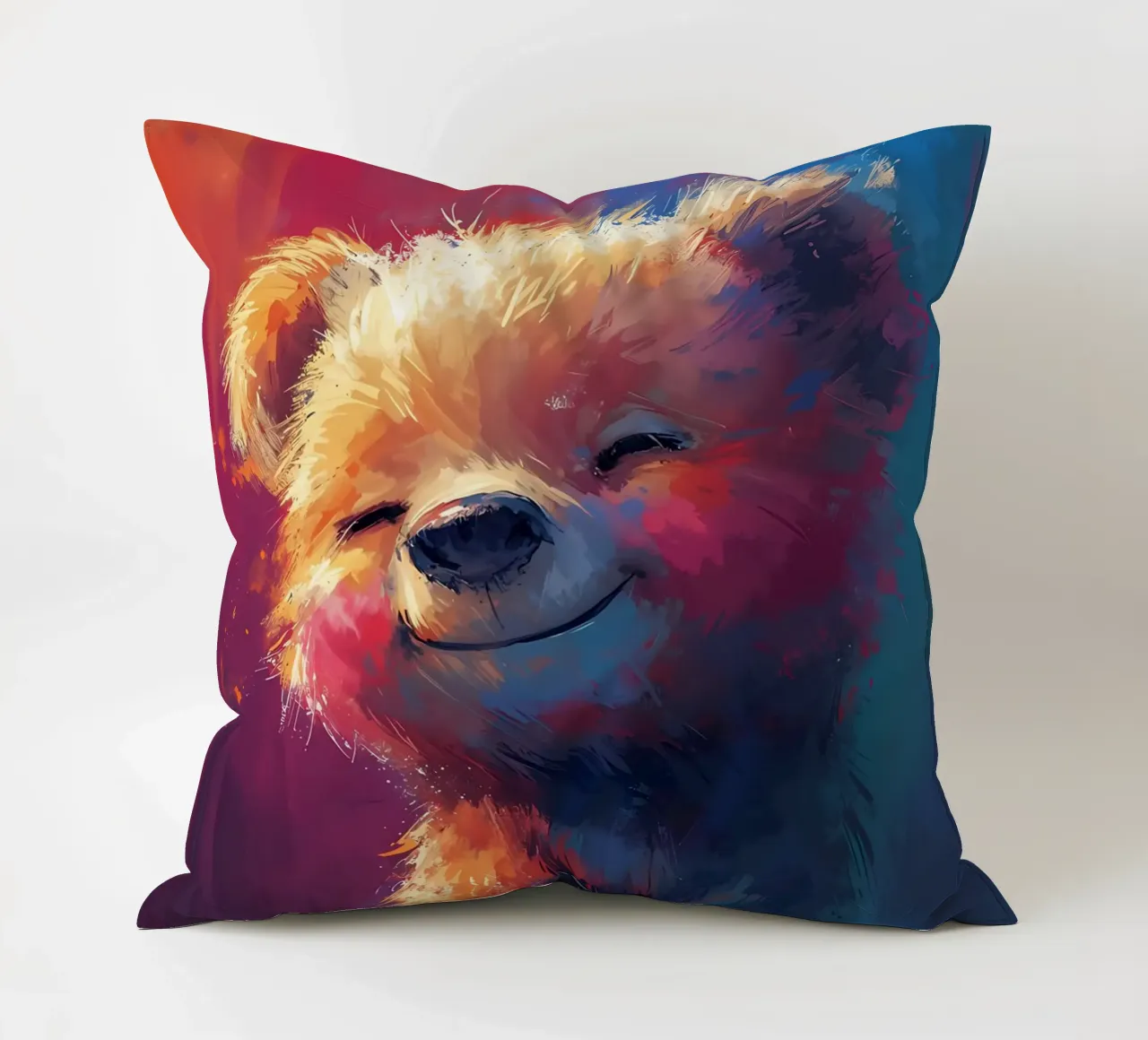 Fluff sorridente cuscino da Manh beo