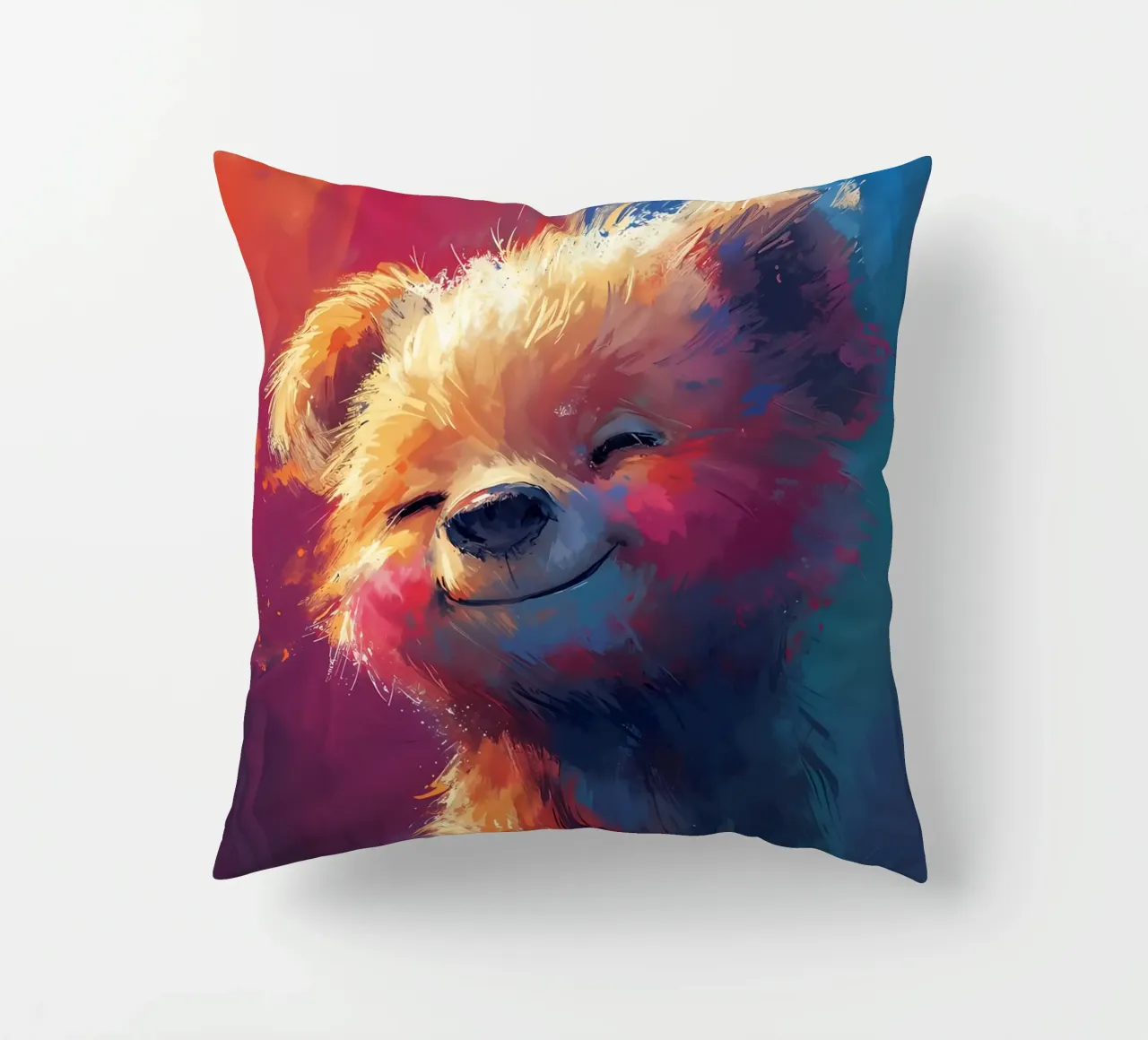 Fluff sorridente cuscino da Manh beo
