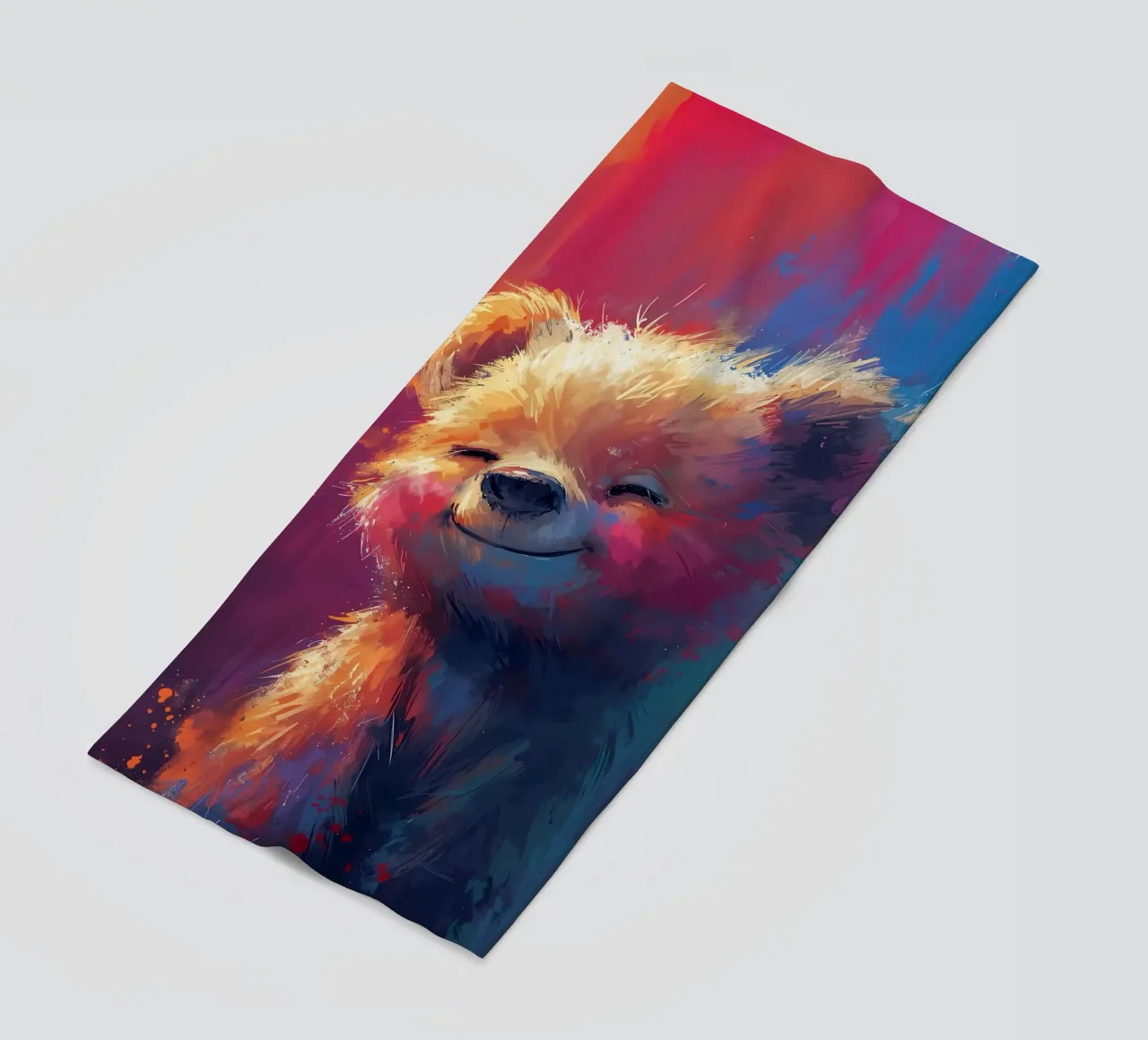 Fluff sorridente telo mare da Manh beo