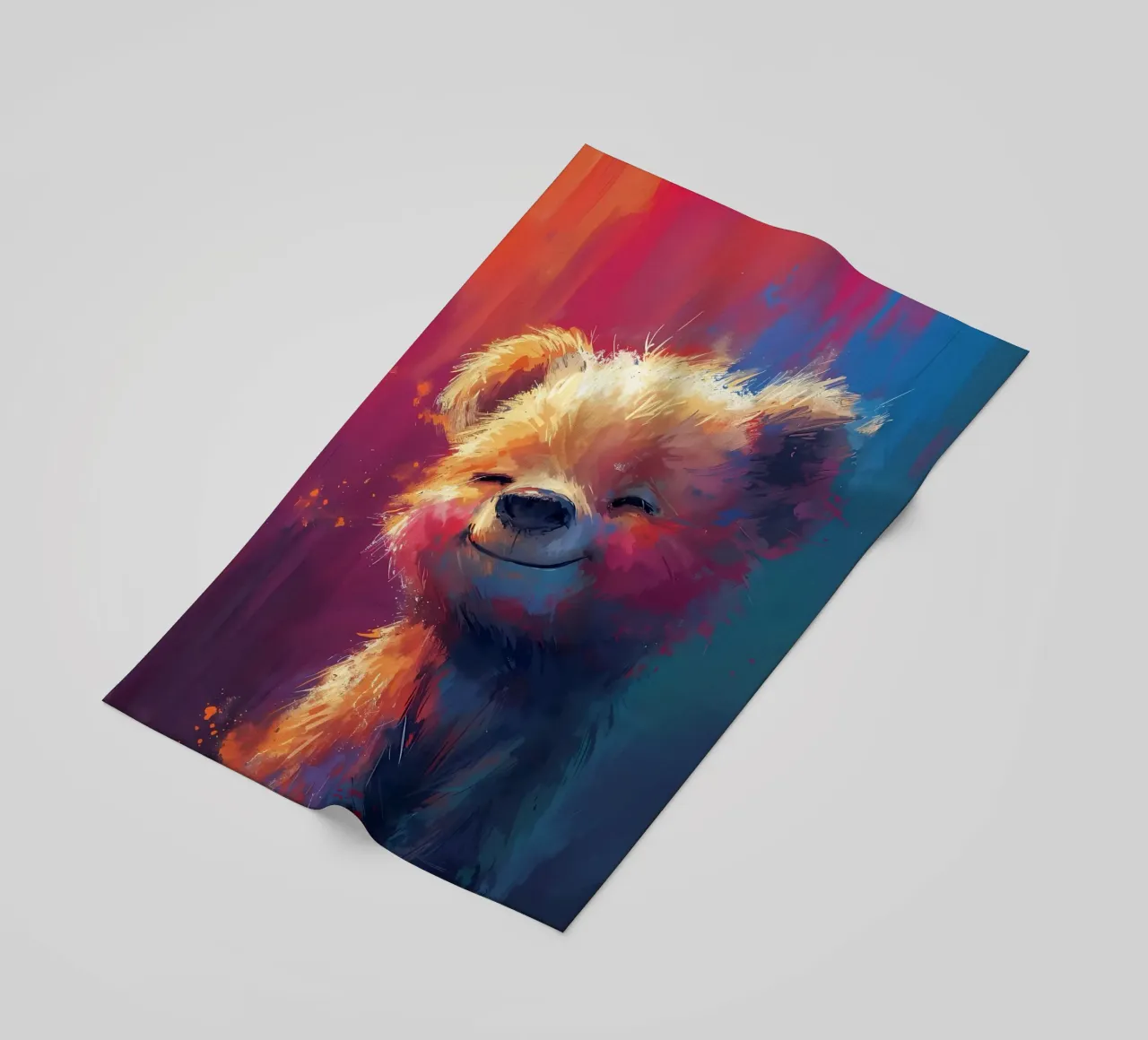 Fluff sorridente telo mare da Manh beo