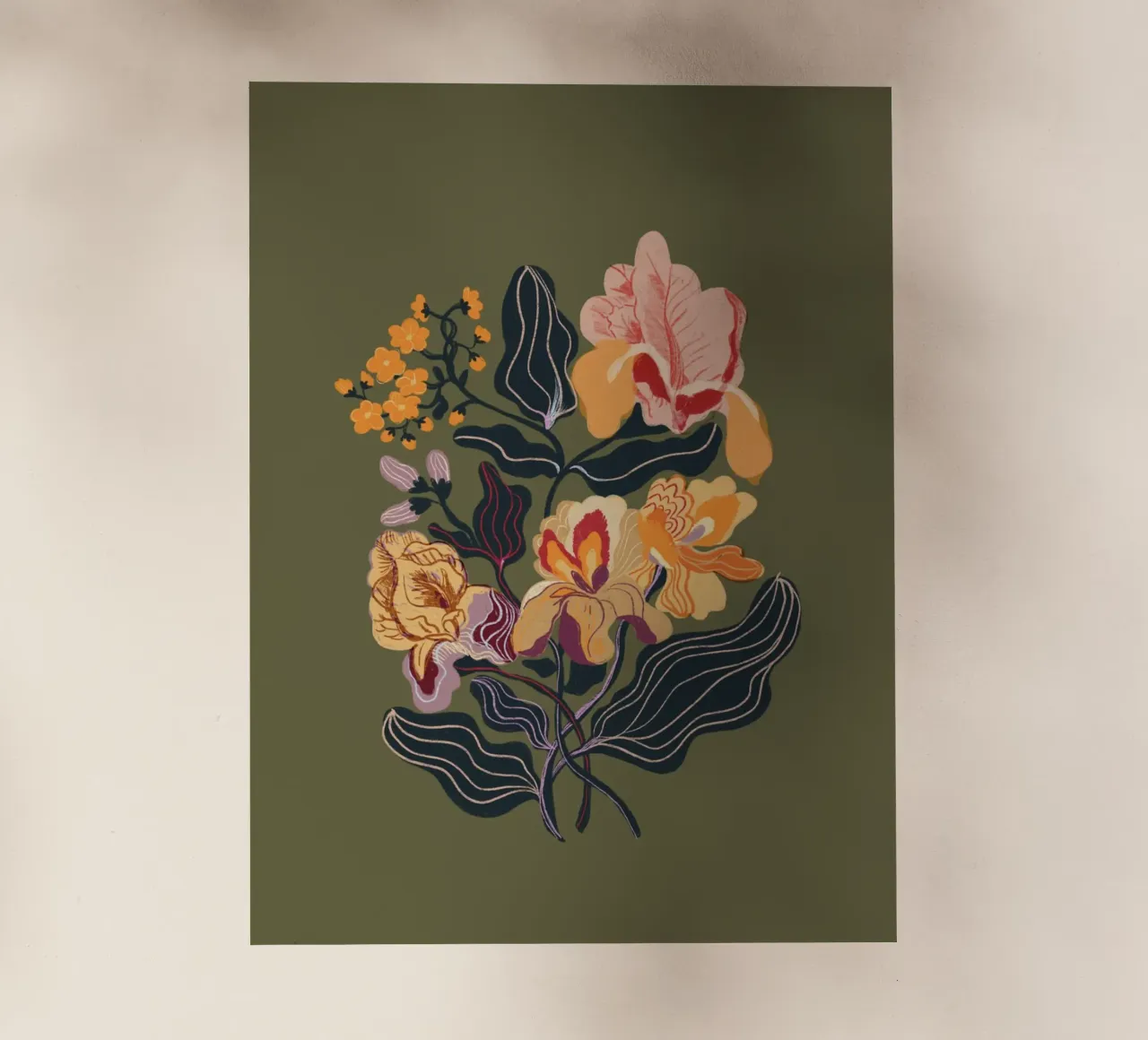 Orange iris pellicola backlit da GigiRosado