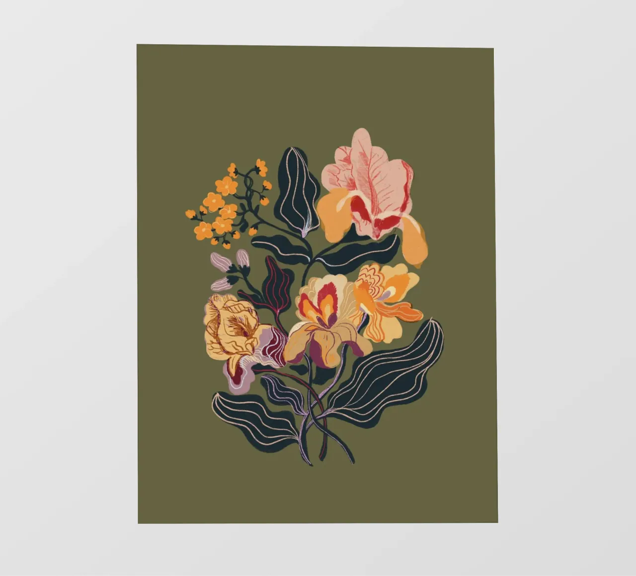 Orange iris pellicola backlit da GigiRosado