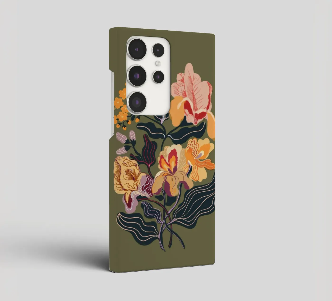 Orange iris cover samsung da GigiRosado