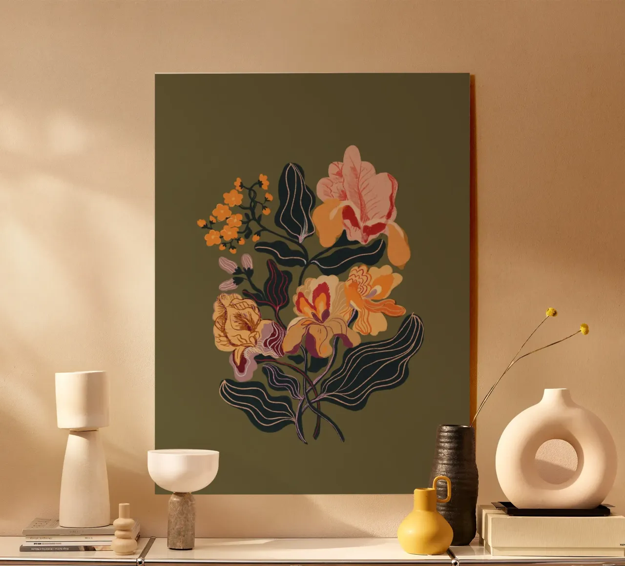 Orange iris plexiglass da GigiRosado