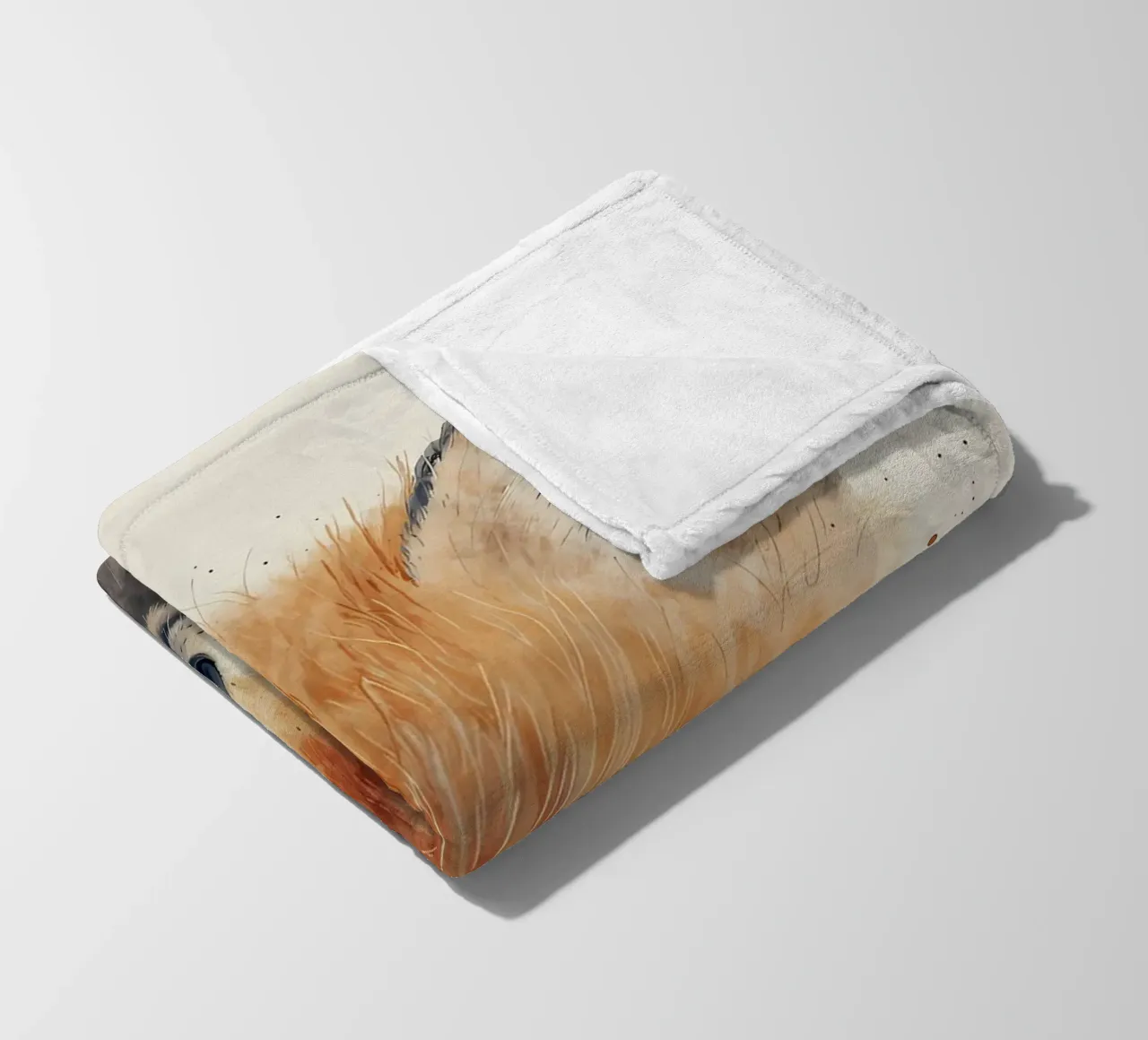 Meraviglie a baffo di neve coperta in pile da Manh beo