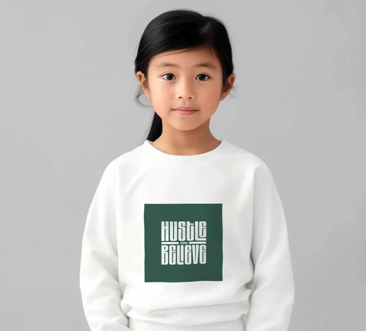 Hustle And Believe In tendenza ora felpa bambino da Urban Life