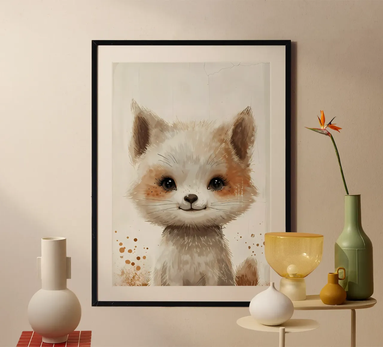 Meraviglie a baffo di neve poster da Manh beo