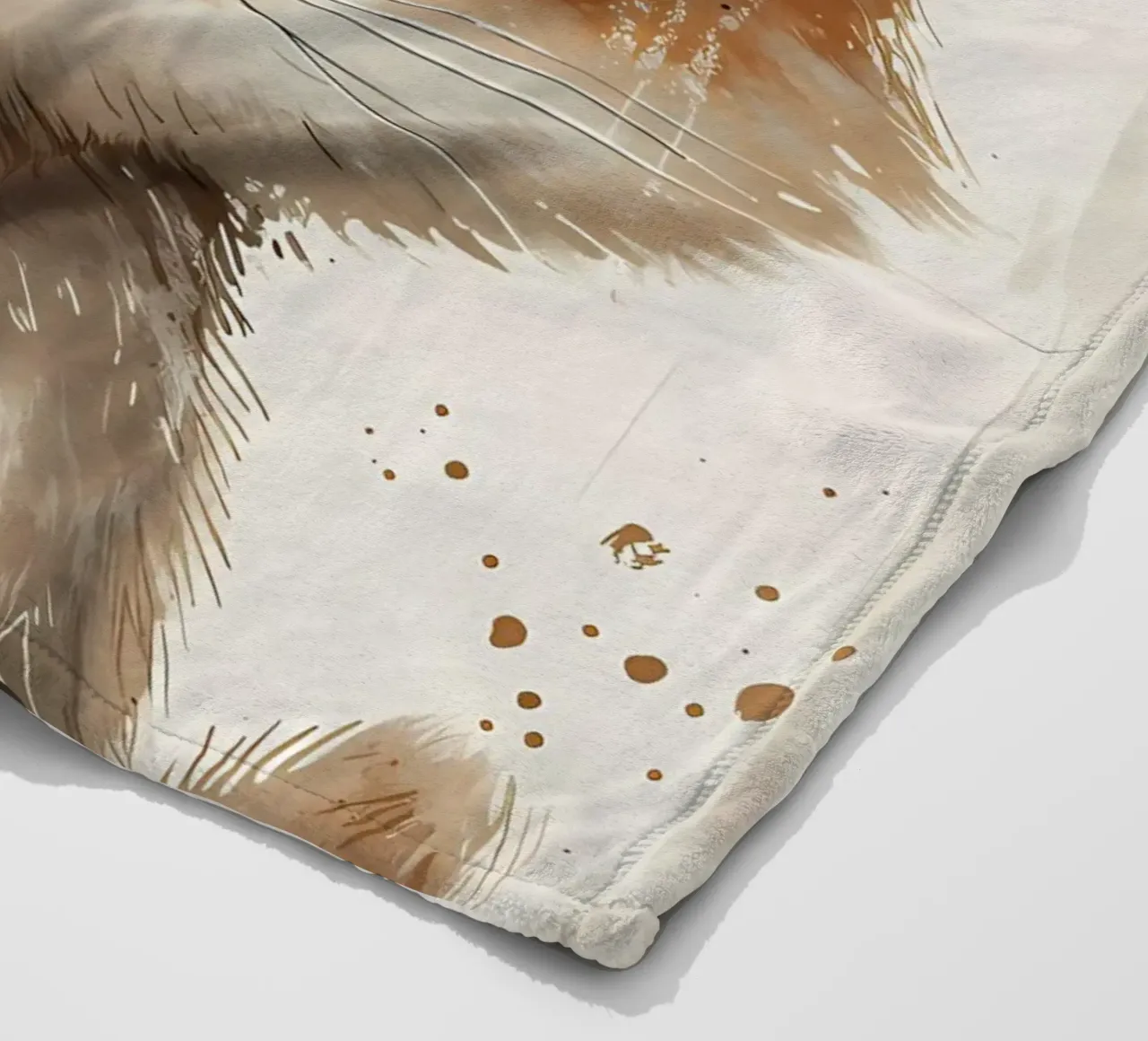 Meraviglie a baffo di neve coperta in pile da Manh beo