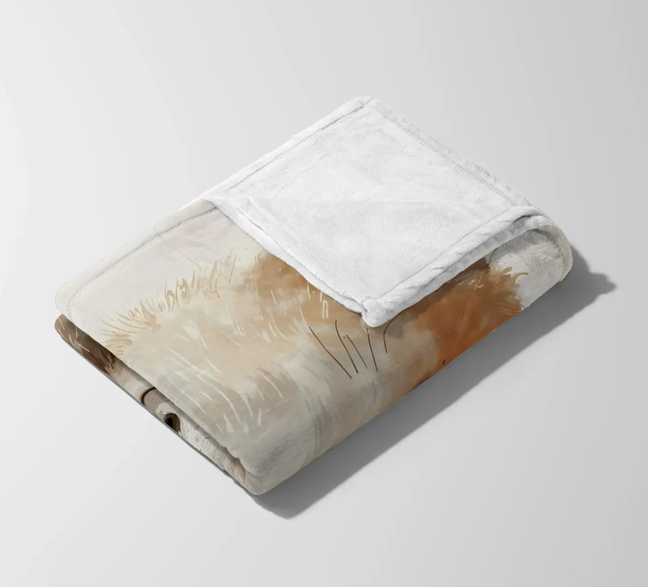 Meraviglie a baffo di neve coperta in pile da Manh beo