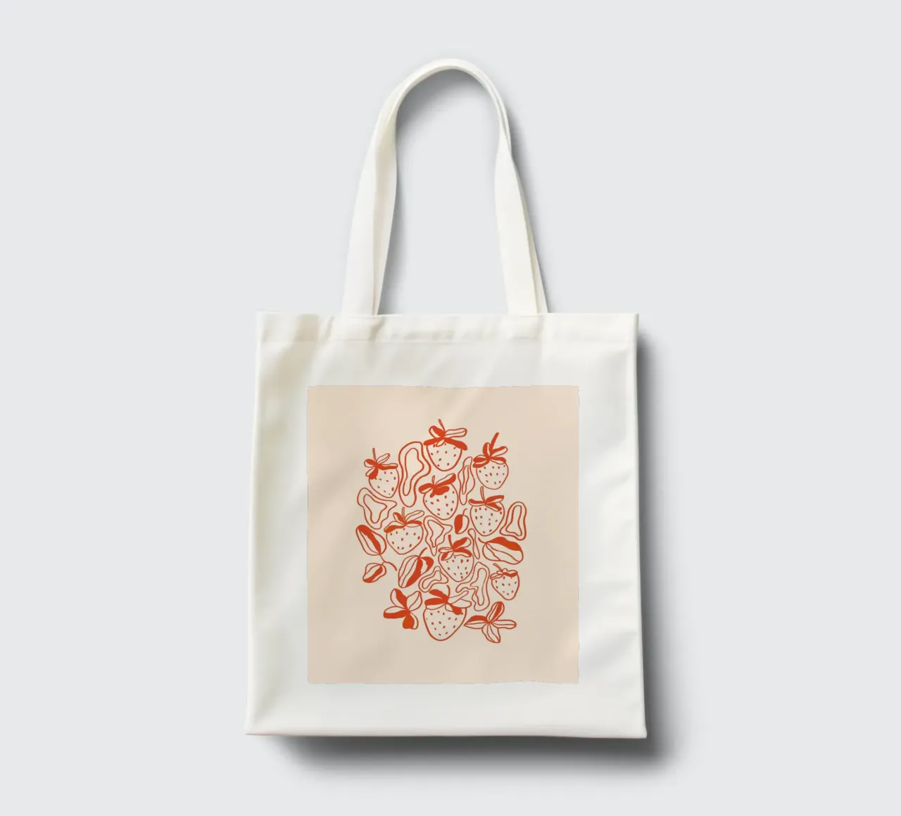 Strawberries borsa in juta da GigiRosado