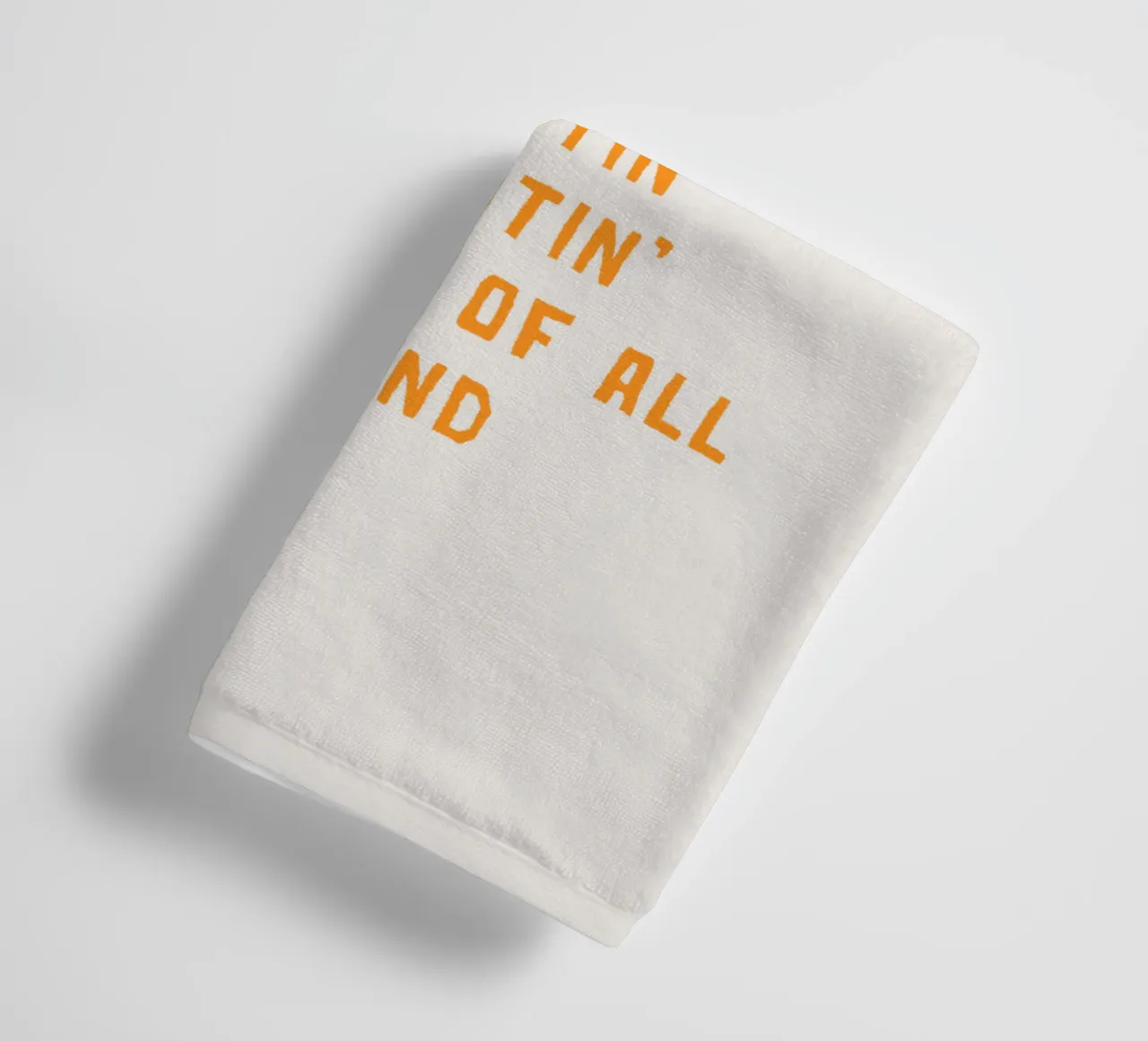 Be Rootin Be Tootin But Most of all Be Kind towel by Vintagrafica