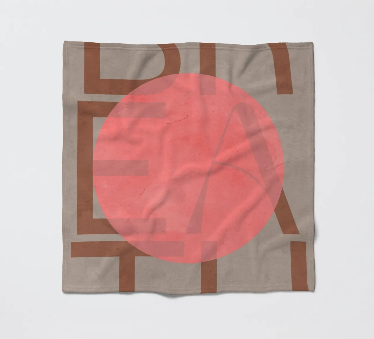 Golden Mantras No 19 coperta in pile da treechild