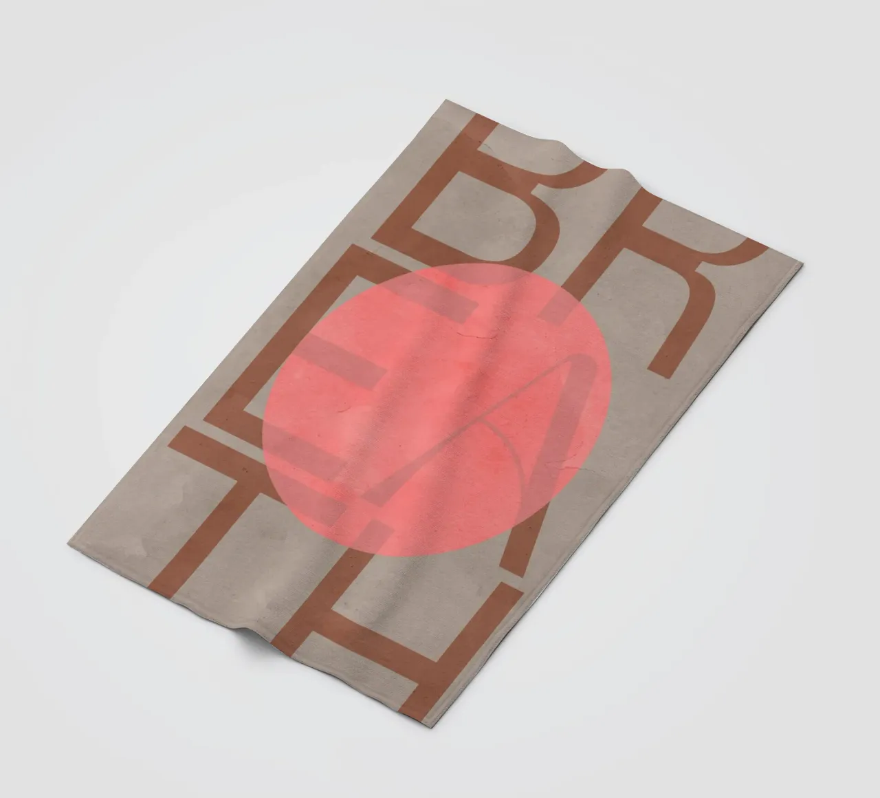 Golden Mantras No 19 coperta in pile da treechild