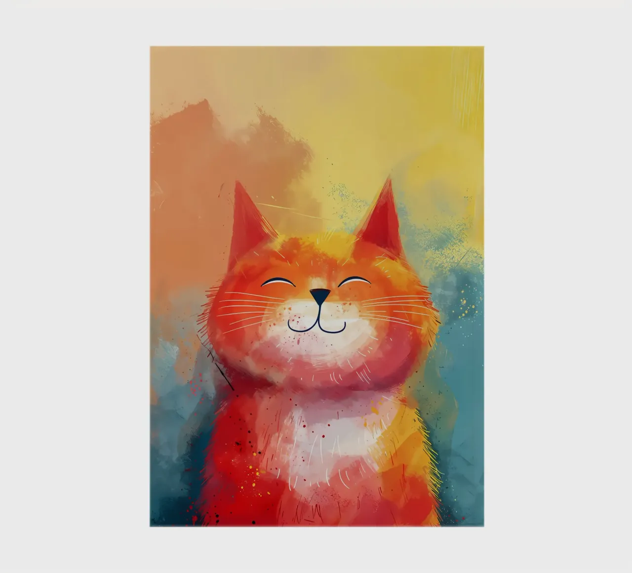Sunny Feline Grin notebook by Manh beo