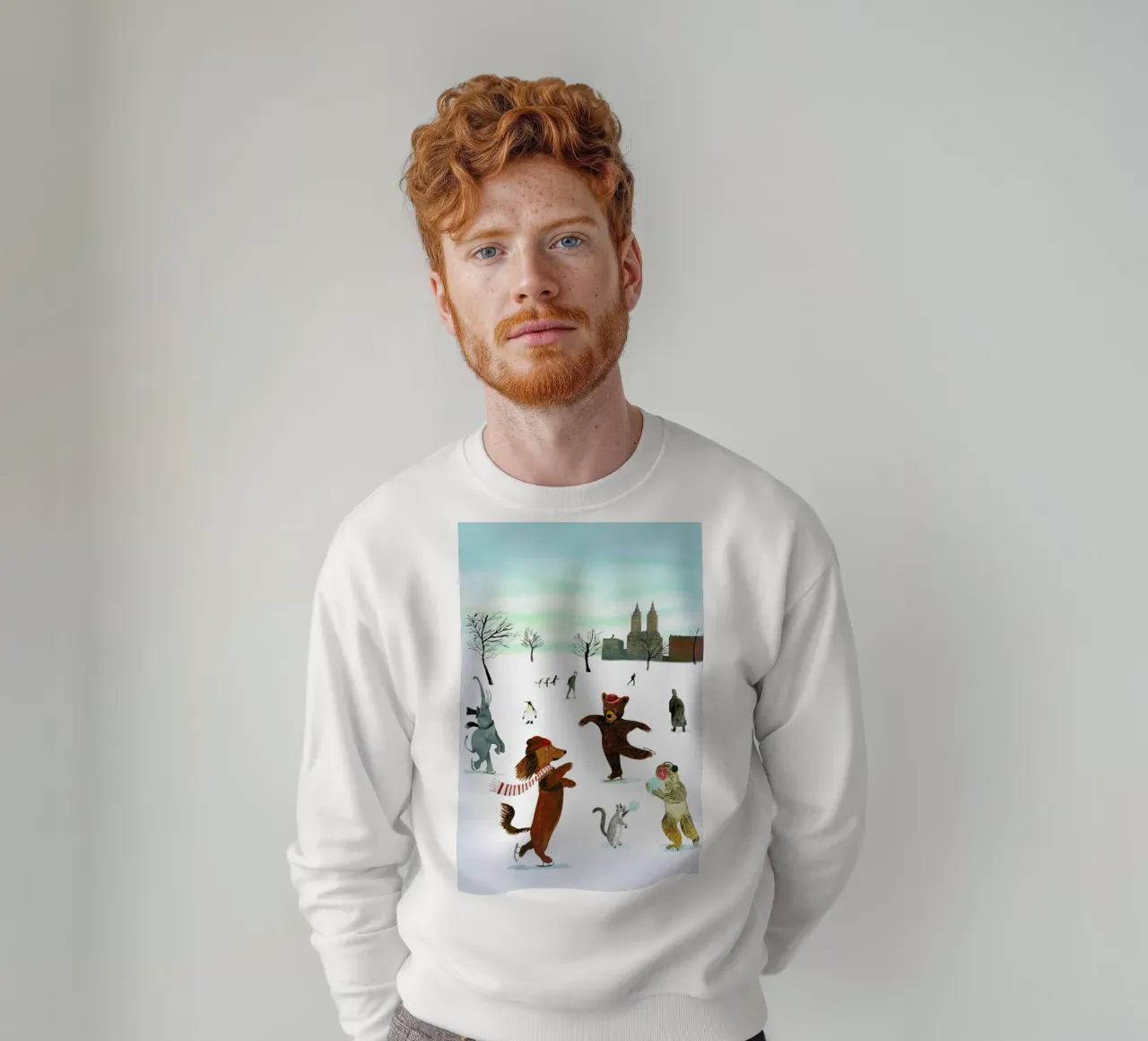 Skaters felpa da Ellen Weinstein