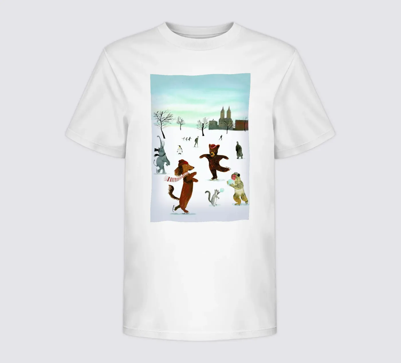 Skaters t-shirt bambini da Ellen Weinstein