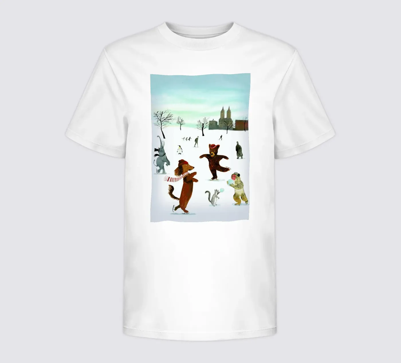 Skaters t-shirt bambini da Ellen Weinstein