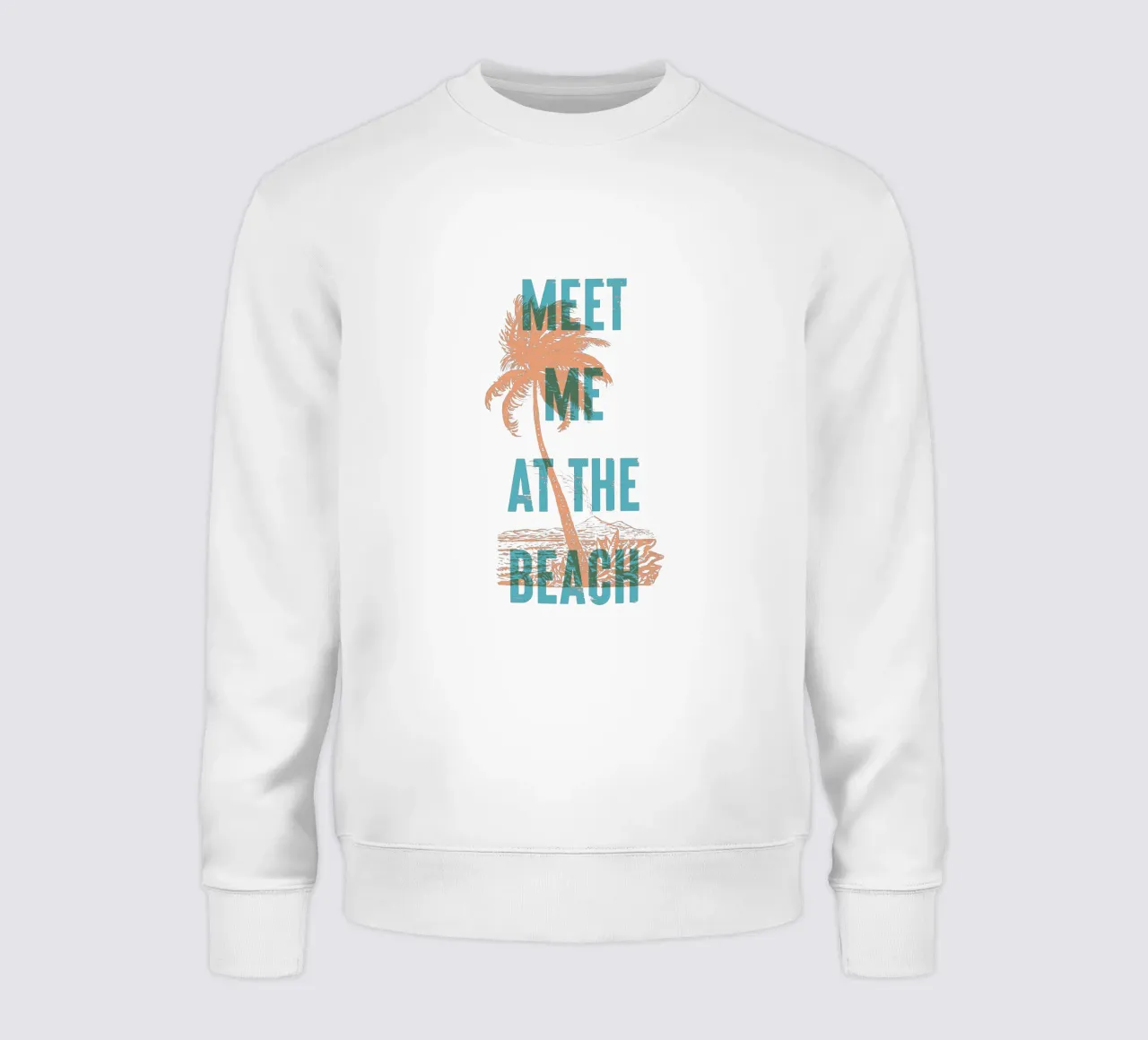 Incontriamoci in spiaggia felpa da Vintagrafica