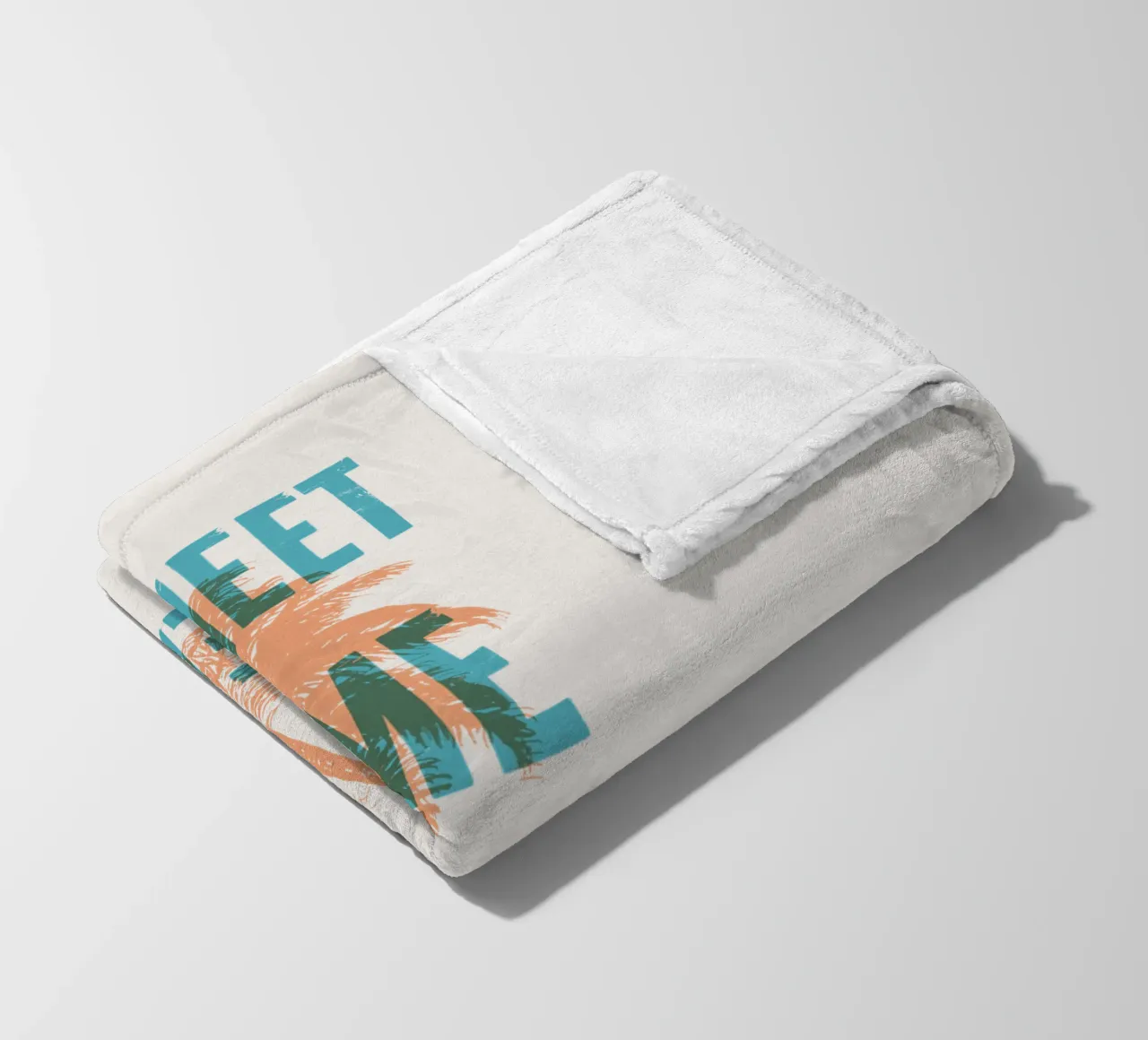 Incontriamoci in spiaggia coperta in pile da Vintagrafica
