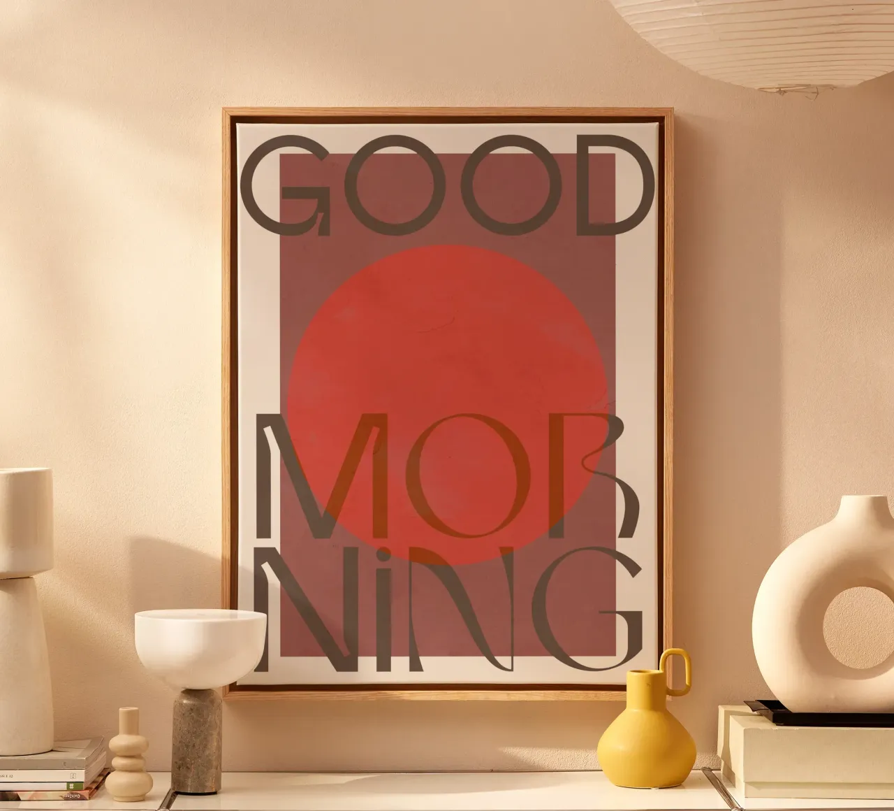 Golden Mantras No 22 canvas met Baklijst van treechild