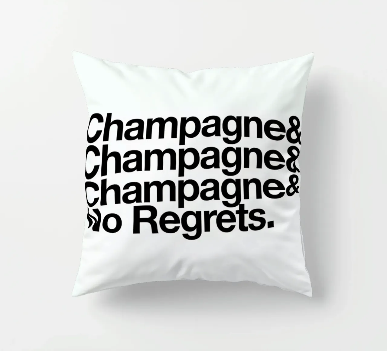 Champagne & Regrets cuscino da Studio One