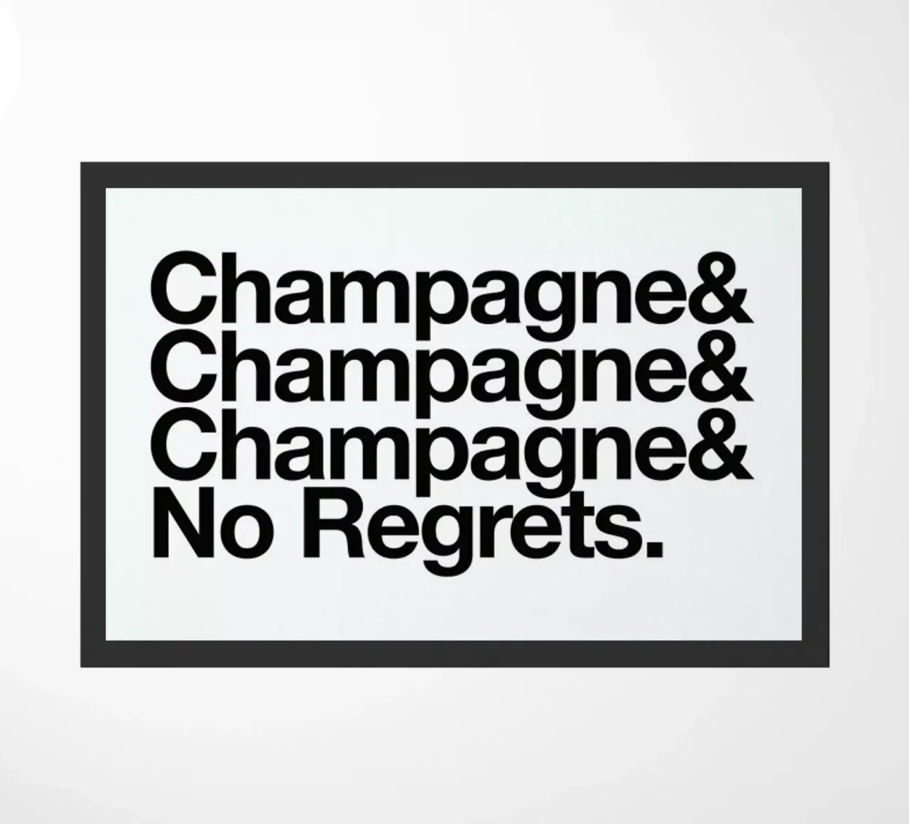 Champagne & Regrets zerbino da Studio One