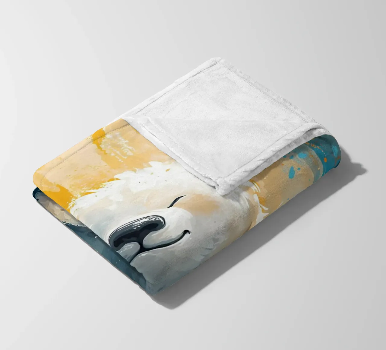 Beatitudine polare soleggiata coperta in pile da Manh beo