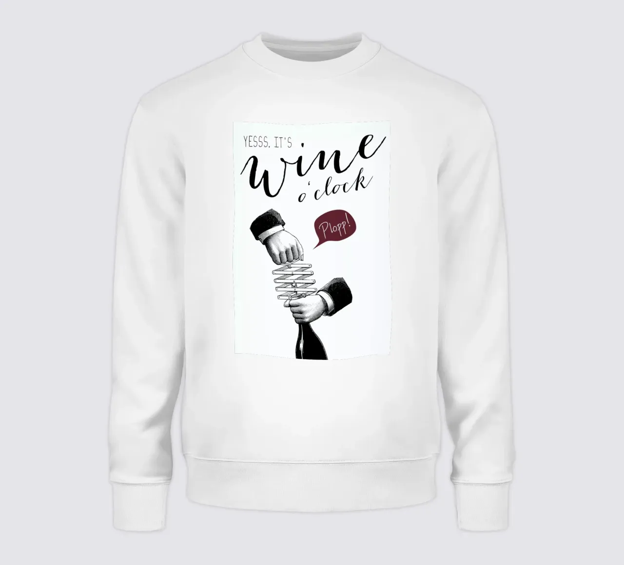 Wine o'clock Sweatshirt von Amy & Kurt