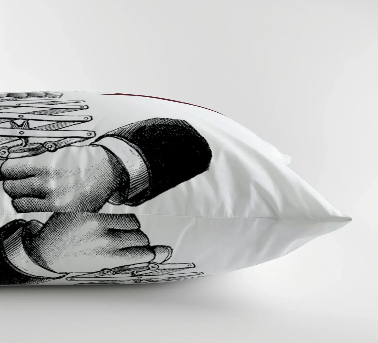 Wine o'clock decorative cushion by Amy & Kurt
