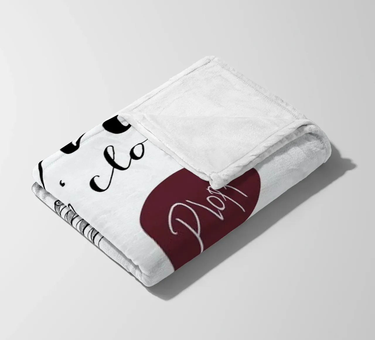 Wine o'clock coperta in pile da Amy & Kurt