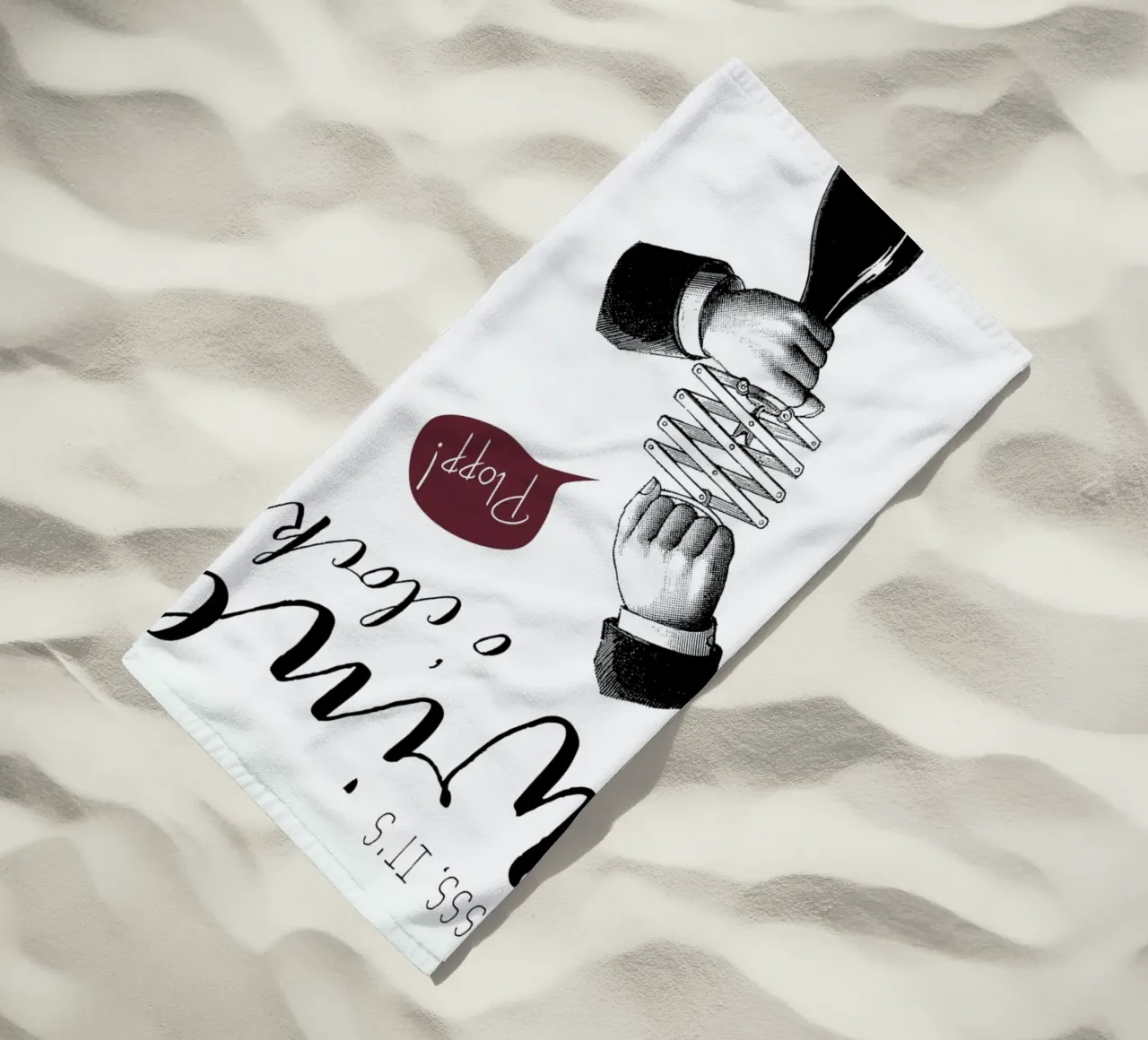 Wine o'clock telo mare da Amy & Kurt